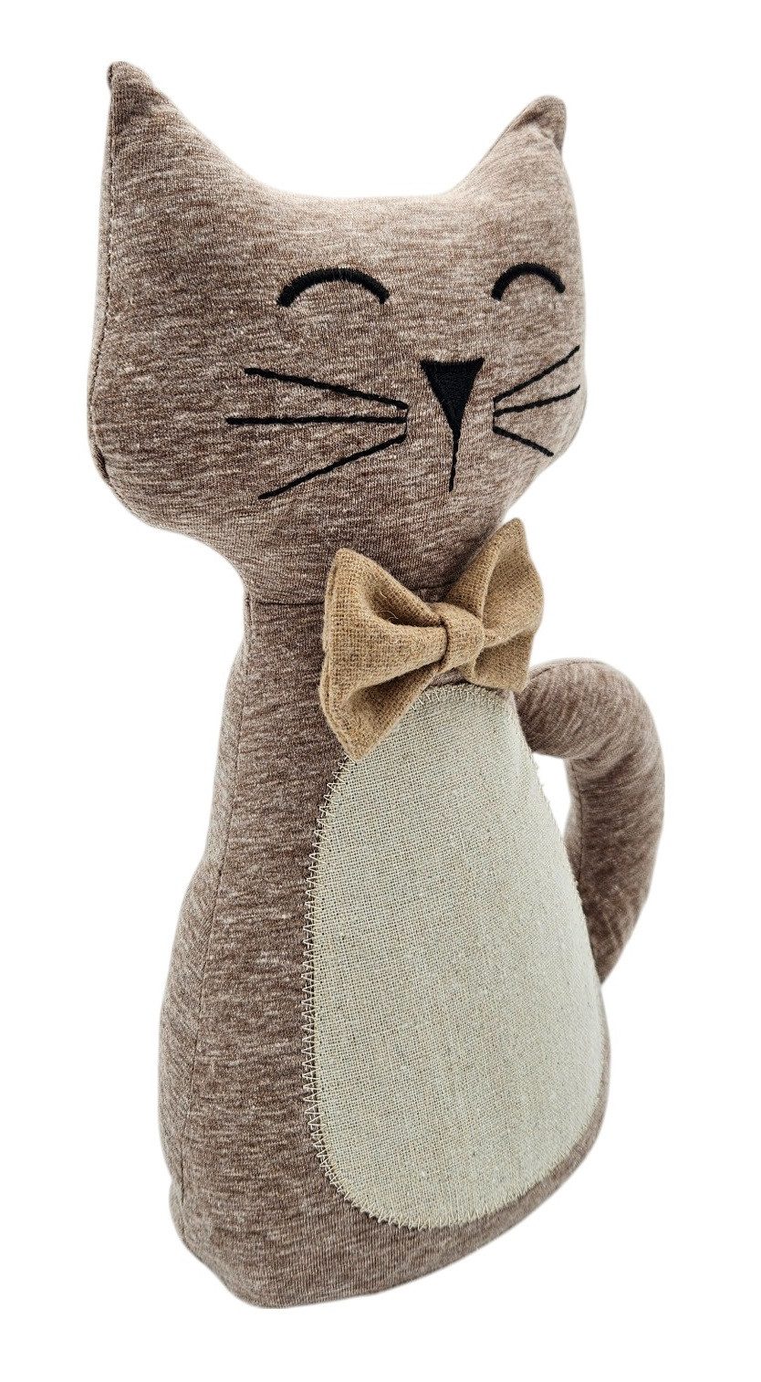 Türstopper Katze "Charly" ca. 30cm - Katzen Haus Deko Katze für Tür + Fenster